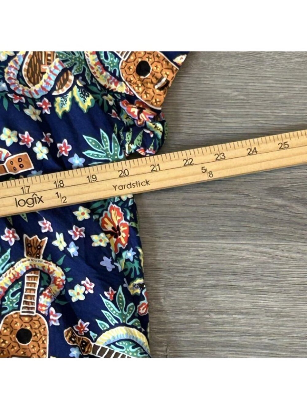 Reyn Spooner Shirt Womens L Multicolor Eddy Y Guitar Hawaiian Aloha Rayon Hawaii - Picture 7 of 9